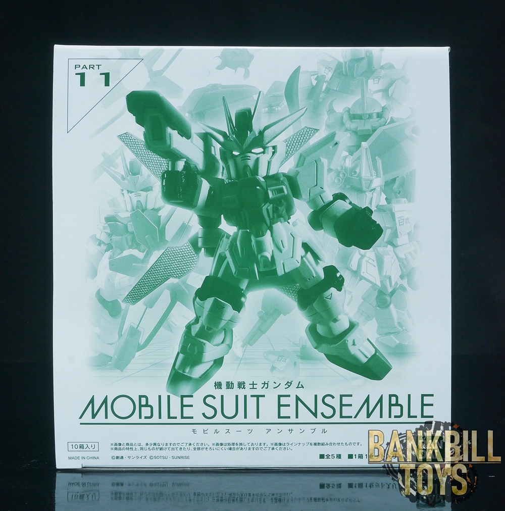 กันดั้ม Bandai Gashapon Mobile Suit Gundam Mobile Suit Ensemble Part 11 Reissue Box [10 Packs]