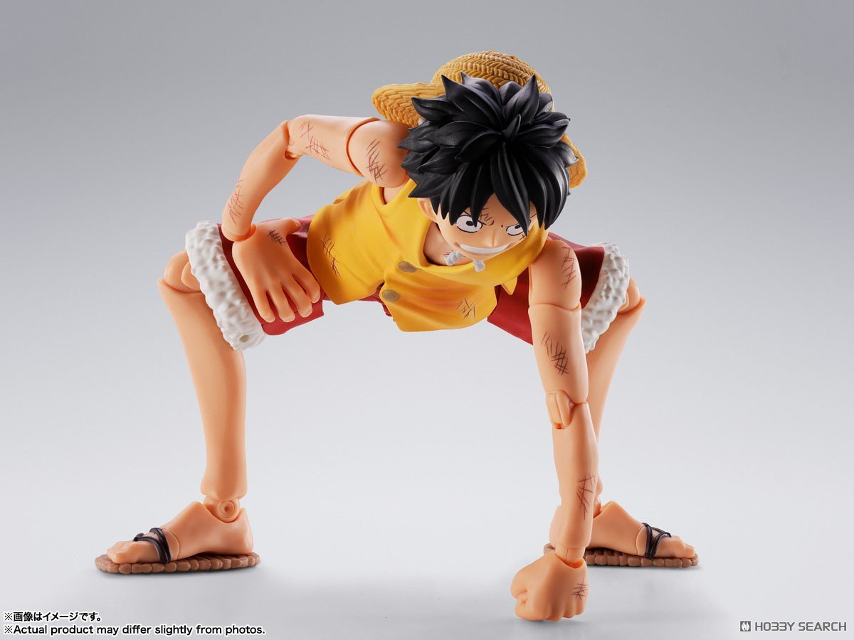 <Preorderปิดรับวันที่ 7/9/2025 มัดจำ 100 บาท S.H.Figuarts MONKEY D LUFFY -Summit War of Marineford-