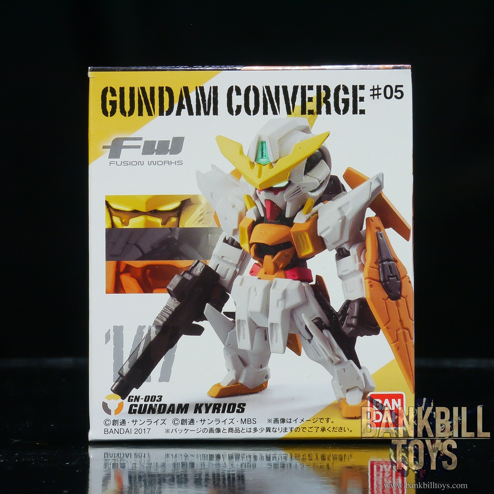 กันดั้ม Bandai Candy Toy FW Gundam Converge #05 No.147 GN-003 Gundam Kyrios