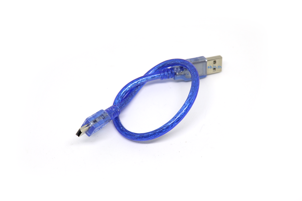 สาย Mini Usb Mini usb cable (ความยาว 30 CM)