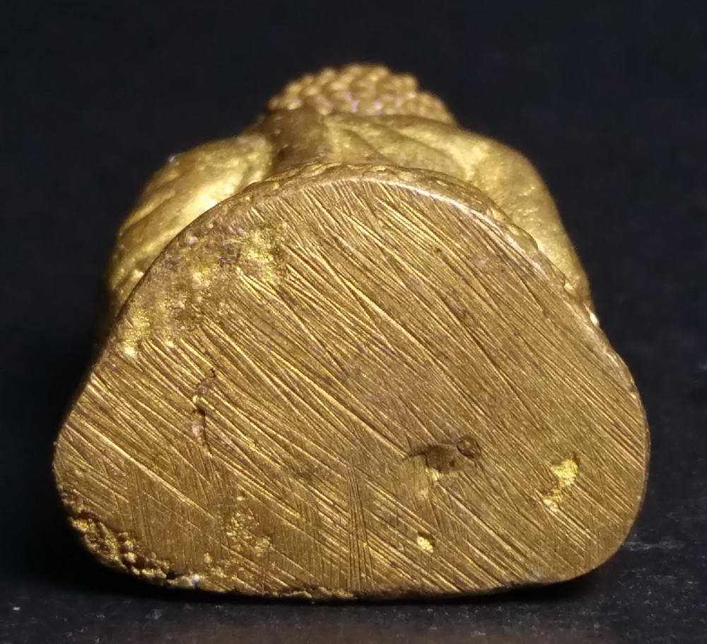 รหัสสินค้า พระกริ่ง พระหล่อ 113 รูปหล่อพระสังกัจจายน์ วัดศรีมงคล จังหวัดพิจิตร เนื้อทองผสม หล่อตัน