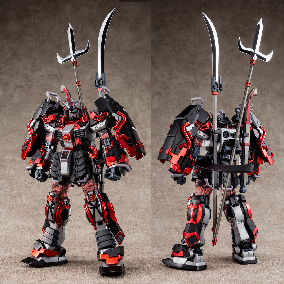 <Preorderปิดรับที่ 4 คิว >เปิดรับPreorder มัดจำ 2200 บาท * p-bandai MG 1/100 Shin Musha Gundam Sengoku No Jin Black Robe Large Armor