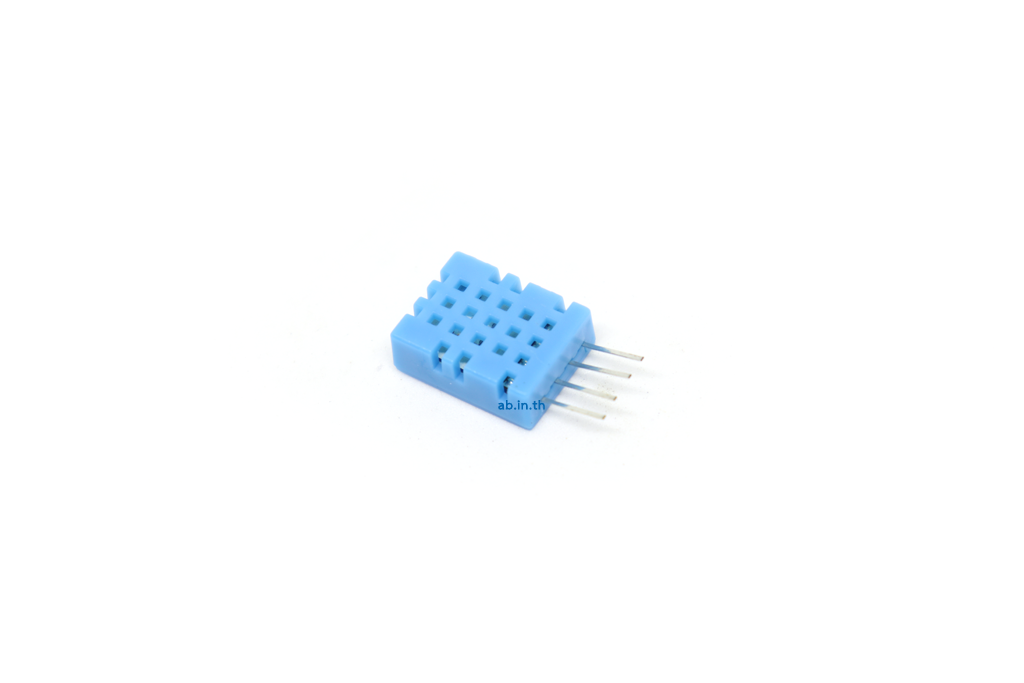DHT11 เซนเซอร์วัดอุณหภูมิ+ความชื้น สำหรับ Arduino แถม R4.7K