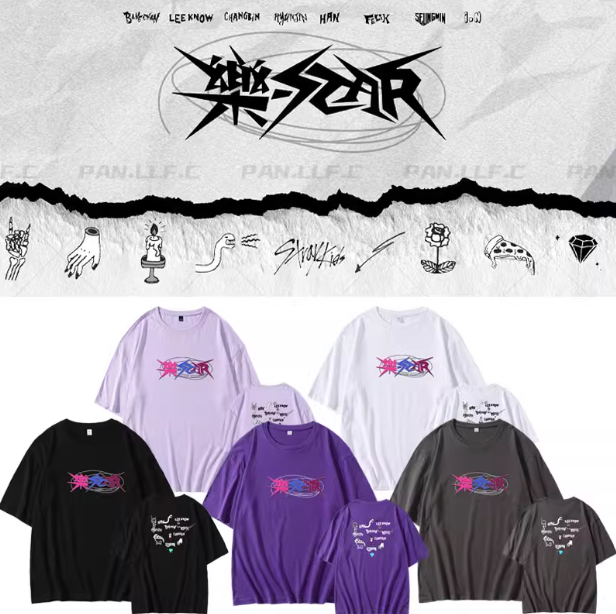 เสื้อยืด Straykids : STAR