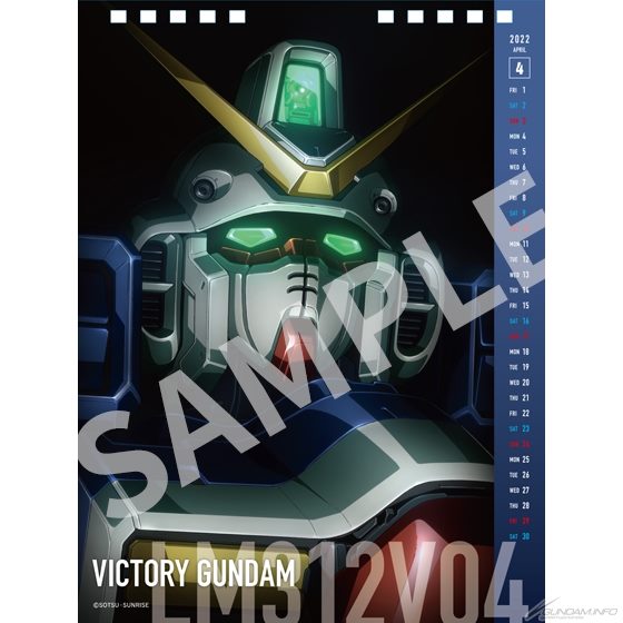 <Preorderถึง 28/5/2021>เปิดรับPreorder มัดจำ 300บาท Gundam Mechanical Calendar 2022 UC NexT 0100 ปฏิทิน