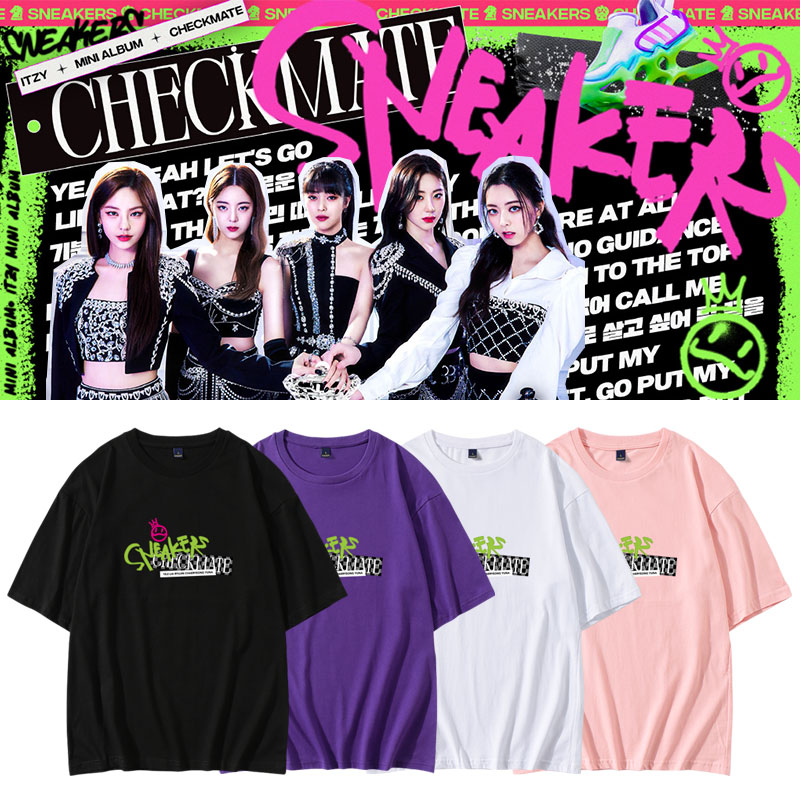 เสื้อยืด ITZY - CHECKMATE