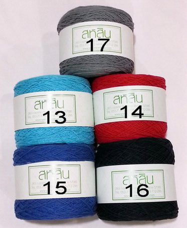 ไหมพรม ฝ้ายเชือกนิ่ม เส้นเล็ก Cotton Mini