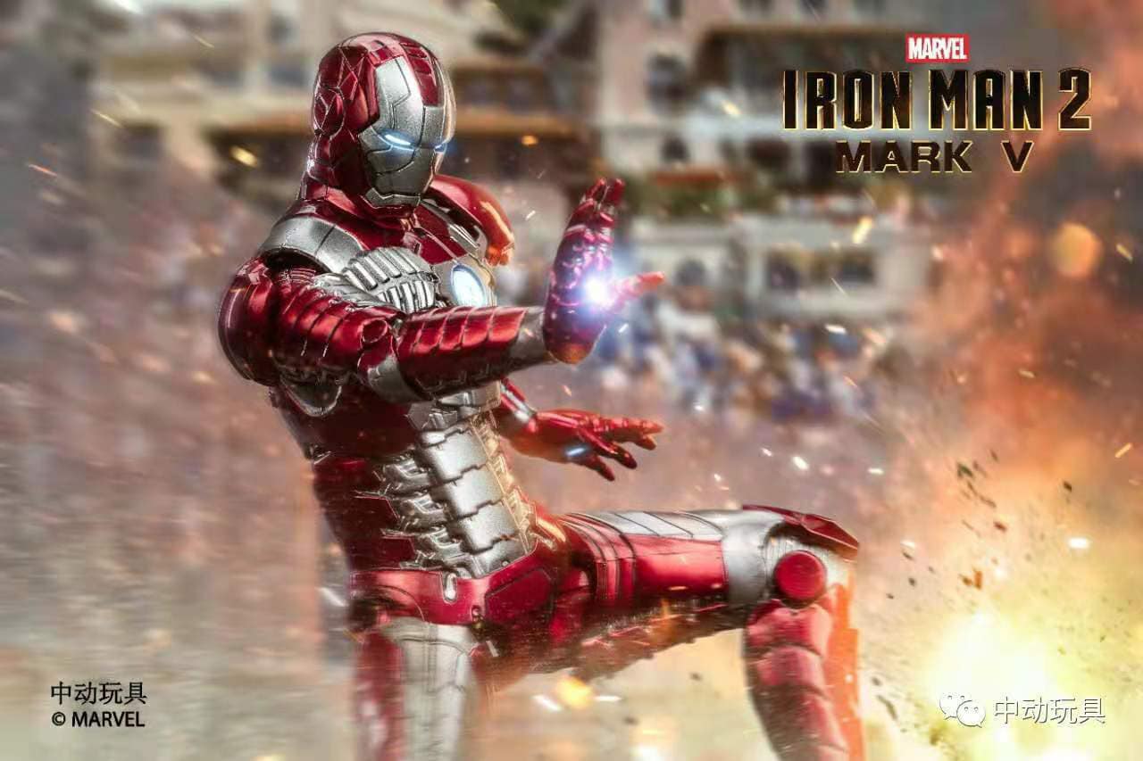 เปิดรับPreorder มัดจำ 200 บาท Marvel Studio 1/10 Iron mark V โมเดลสำเร็จ