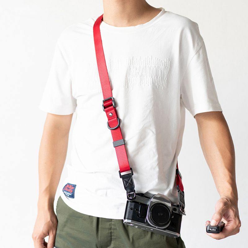 สายคล้องกล้อง สะพายไหล่ Easy Slide ปรับสายได้ แบบเชือกร้อย ขนาดใหญ่ 2.5CM