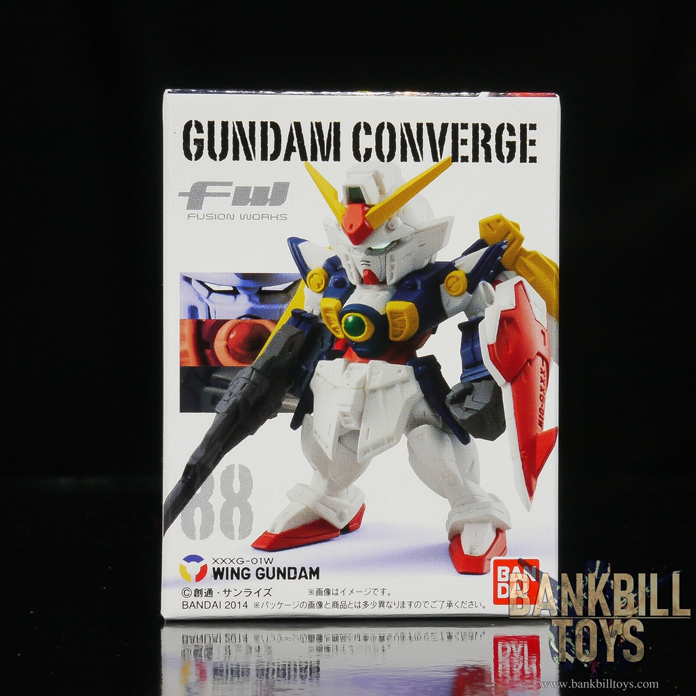 กันดั้ม Bandai Candy Toy FW Gundam Converge 15 No.88 XXXG-01W Wing Gundam