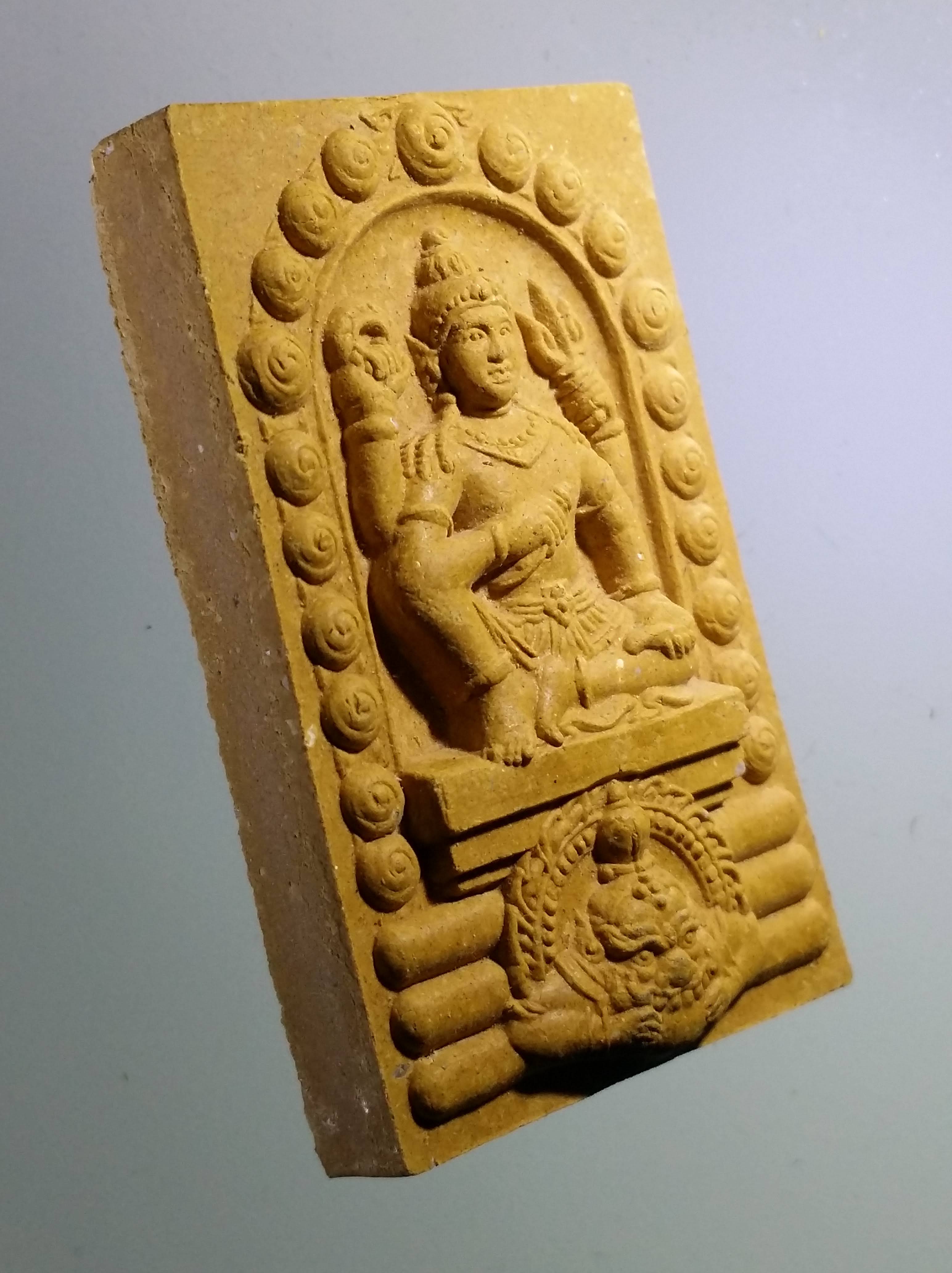 รหัสสินค้า จตุคามรามเทพ 482 พระเทวราชโพธิสัตว์จตุคามรามเทพ หลังพระแม่ธรณีบีบมวยผม รุ่น สิริมงคล ปี 49