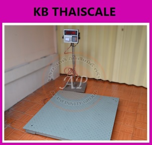 เครื่องชั่งปริ้นน้ำหนัก ตาชั่งพิมพ์น้ำหนัก เครื่องชั่งดิจิตอลปริ้นได้ เครื่องชั่งพร้อมพิมพ์ 2000kg ค่าละเอียด 200g Tiger รุ่น TI-02P-1010 ขนาดแท่น 100*100cm.