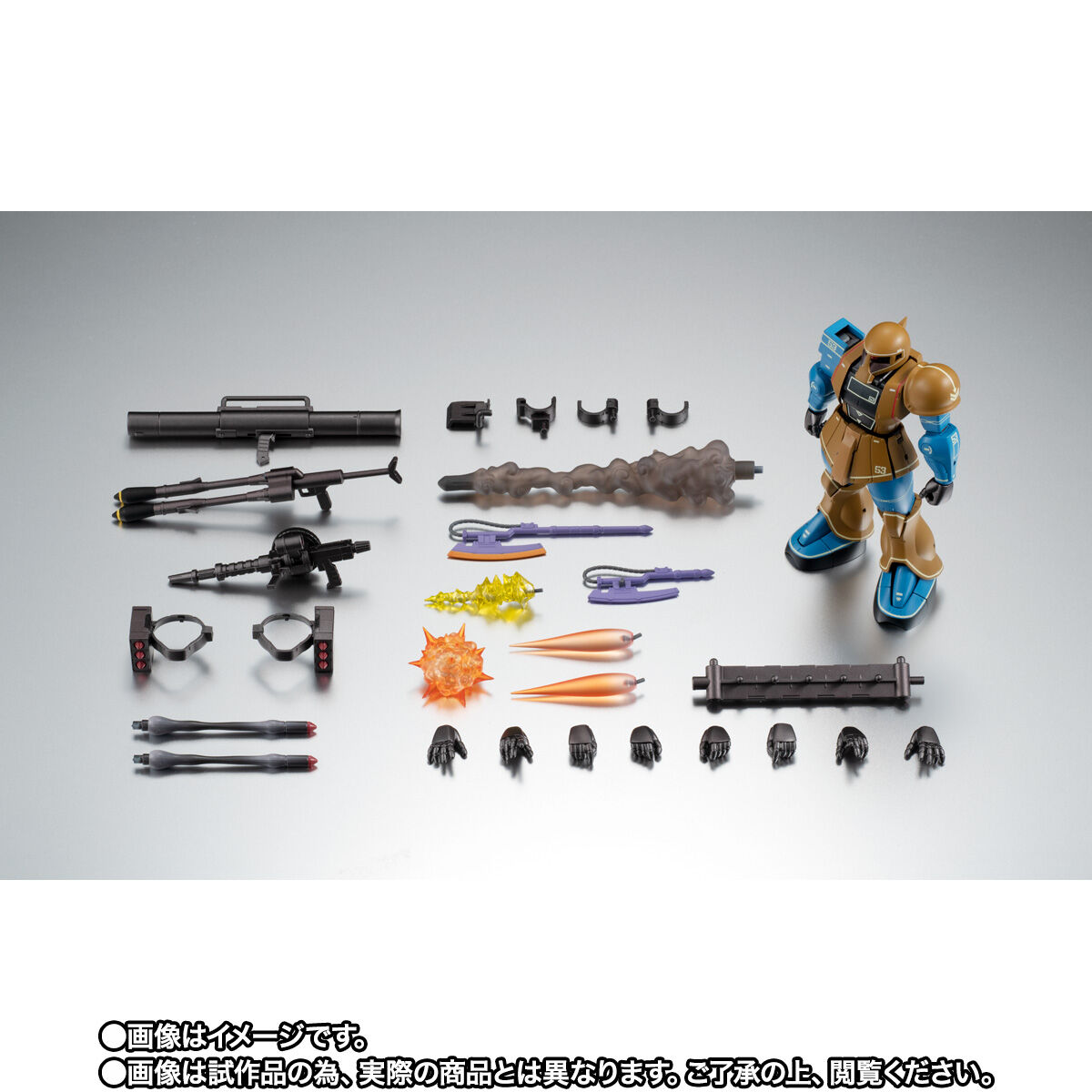 กันดั้ม Bandai Spirits Premium Bandai Tamashii Web Shop Limited The Robot Spirits <SIDE MS> R-SP MS-05A Zaku Ⅰ Early Production Type Ver. A.N.I.M.E.