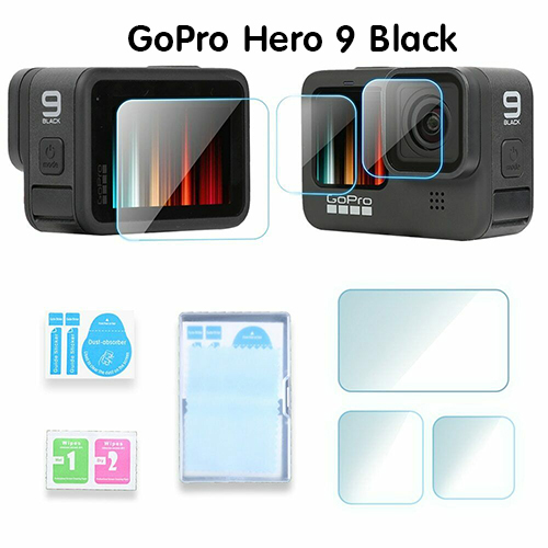 GoPro 11 / 10 / 9 Telesin Tempered Glass Film ฟิล์มกระจกนิรภัย กันรอย คุณภาพ อย่างดี