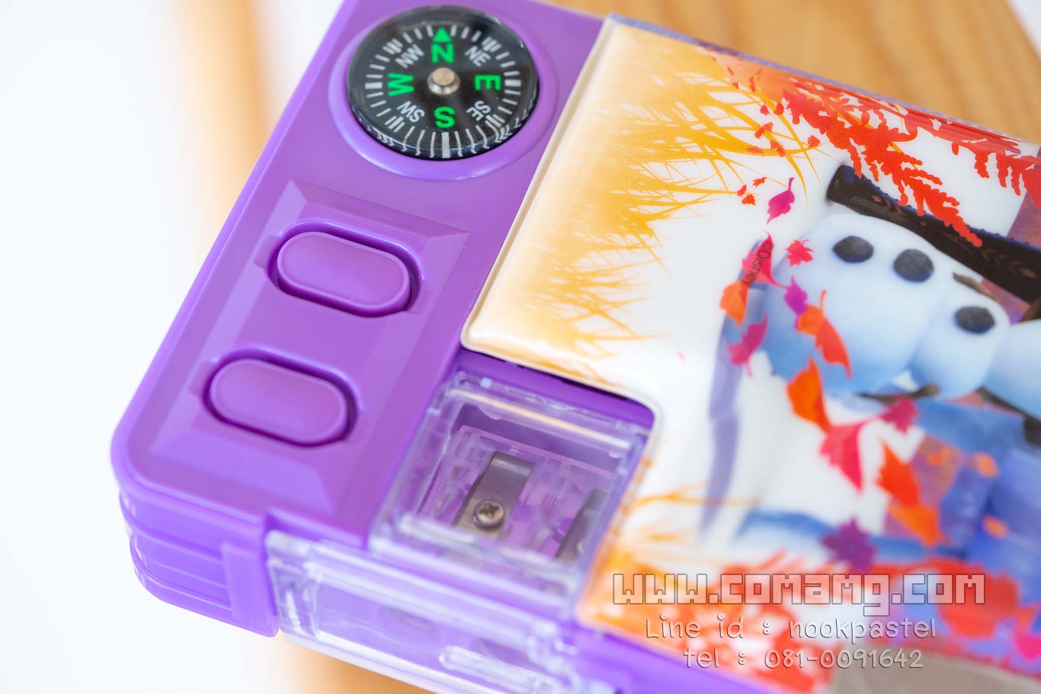 กล่องดินสอแม่เหล็ก ลายเอลซ่า&อันนา (Frozen2) ลิขสิทธิ์แท้