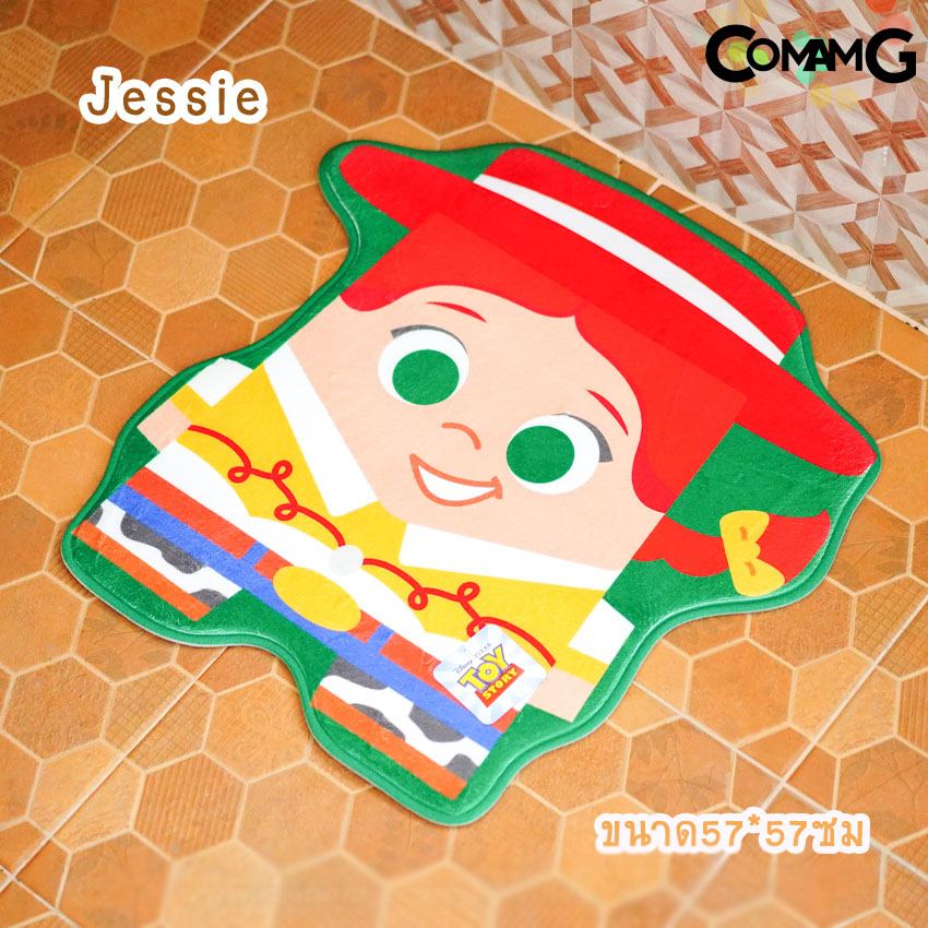 พรม พรมเช็ดเท้า พรมขนสั้น พรมปูพื้น พรมลายการ์ตูน พรมเช็ดเท้าขนนุ่มเมมโมรี่โฟม พร้อมส่ง