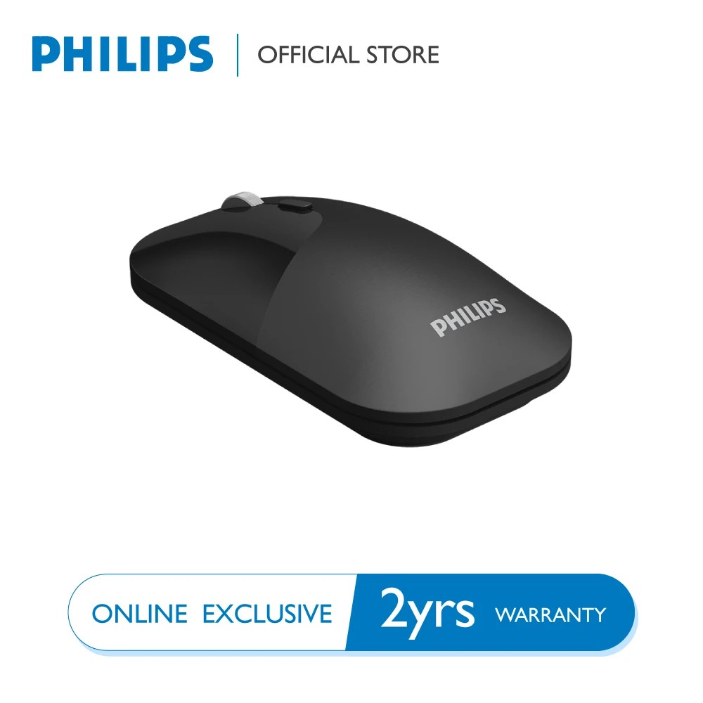 📺เมาส์ไร้สาย📺 Philips M504 2.4GHz ปรับDPIได้ SPK7504 Wireless Mouse