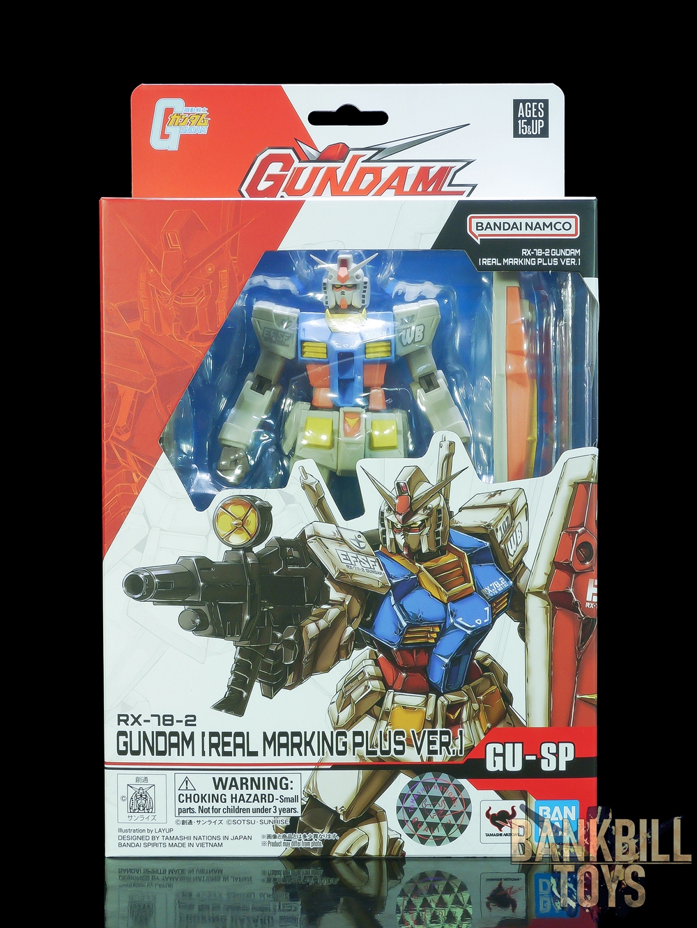 กันดั้ม Bandai Spirits New York Comic Con 2022 Limited Gundam Universe GU-SP RX-78-2 Gundam [Real Marking Plus Ver.]