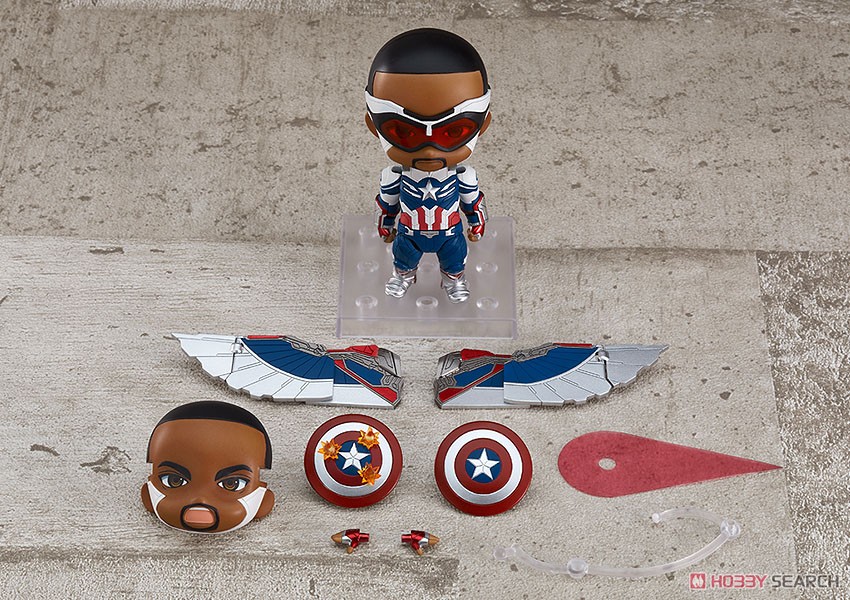 <Preorderถึง 12/6/2021> เปิดรับPreorder #มัดจำ 400 บาท Nendoroid Captain America (Sam Wilson) DX (Completed)