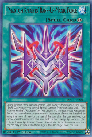 PHRA-JP051 Phantom Knights' Rank-Up-Magic Force [SR]