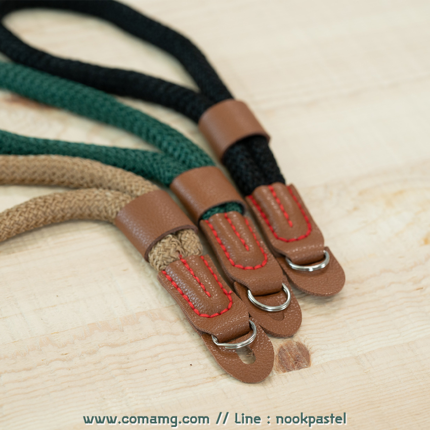 สายคล้องมือ ใส่กล้องถ่ายรูป แบบห่วงเหล็ก