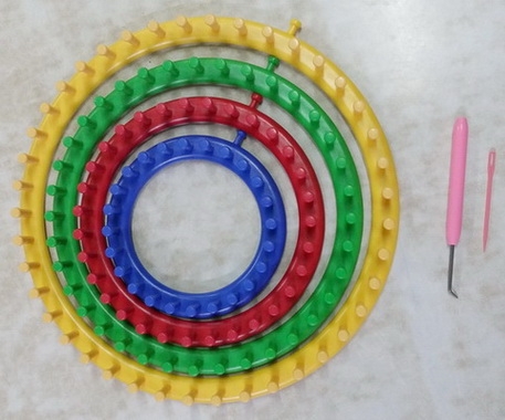 ชุดกรอบถักนิตติ้งกลม 4 ขนาด Round Loom Set