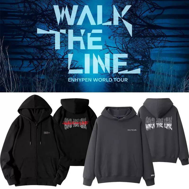 เสื้อกันหนาว ENHYPEN : 2024 WORLD TOUR 'WALK THE LINE'