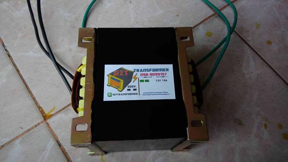 หม้อแปลง 12V 15A