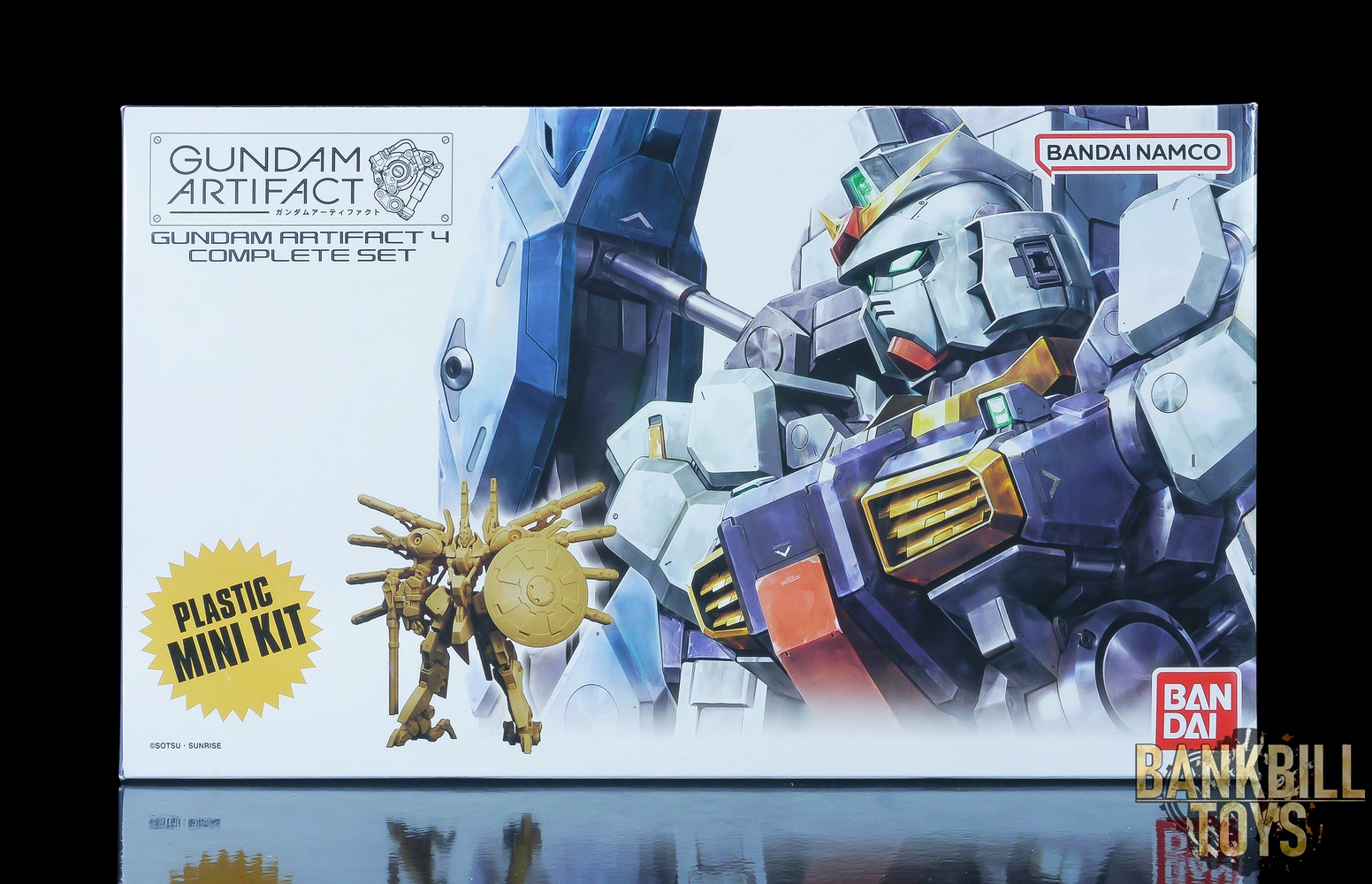 กันดั้ม Bandai Candy Toy Gundam Artifact 4th Complete Set Box [6 Packs]