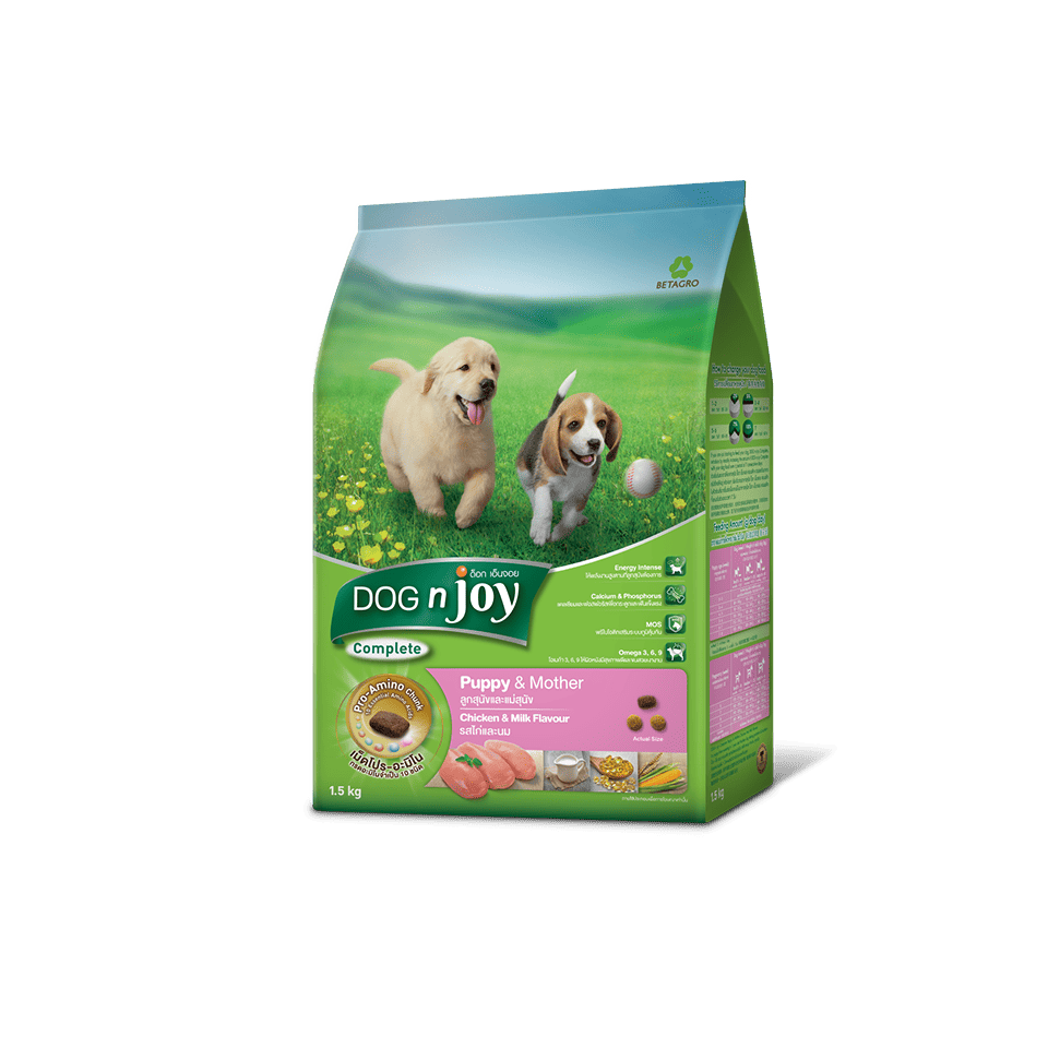 DogNJoy ด็อกเอ็นจอย อาหารสุนัข3KG – สำหรับสุนัขทุกสายพันธุ์ ราคาดี คุณภาพครบ
