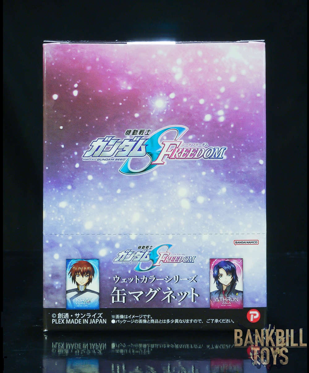 กันดั้ม Plex Movie Mobile Suit Gundam Seed Freedom Wet Color Series Can Magnet Box [8 Packs]