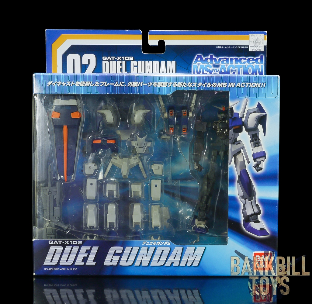 กันดั้ม Bandai AMSIA AMIA MIA Advanced Mobile Suit in Action !! GAT-X102 Duel Gundam