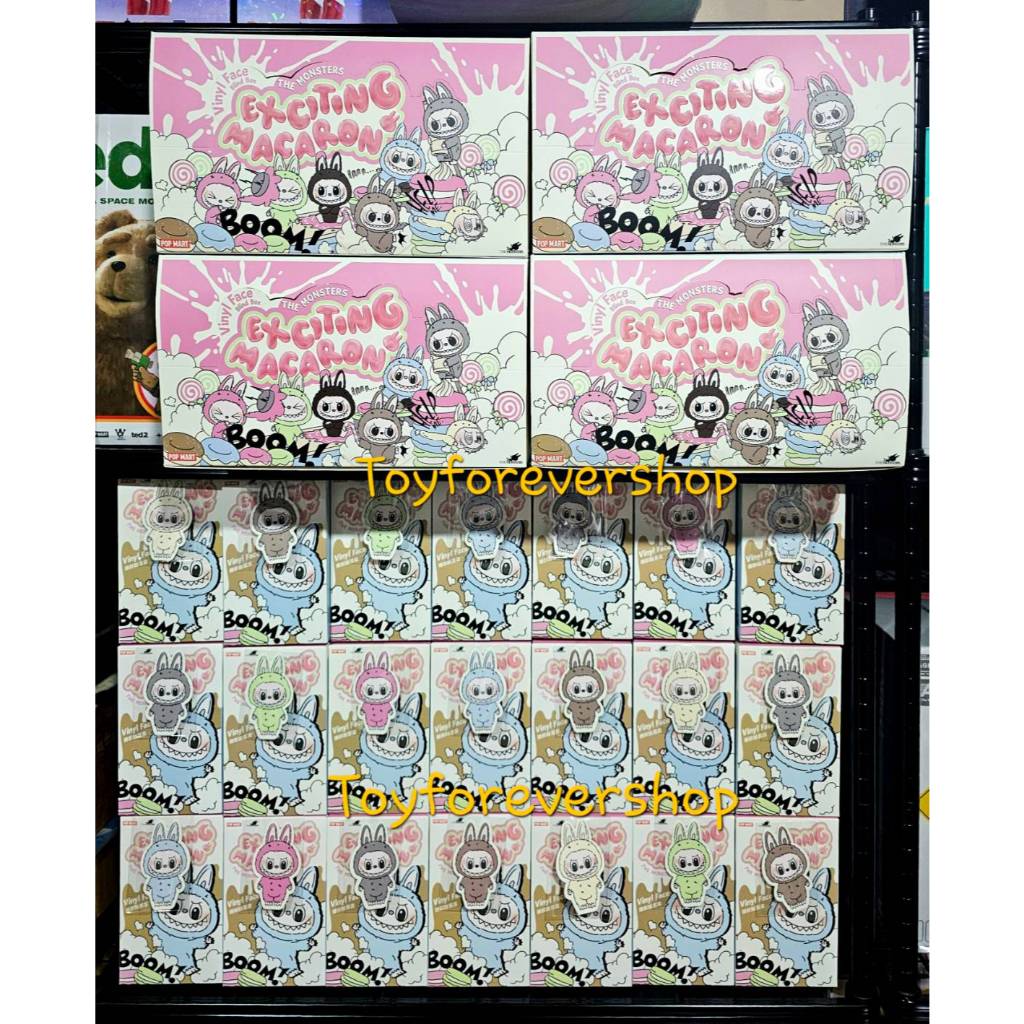 พร้อมส่ง Popmart Labubu Macaron ลาบูบู้ ของแท้!!!