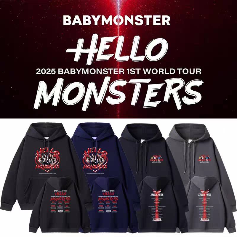 เสื้อกันหนาว BABYMONSTER : 2025 1st WORLD TOUR [HELLO MONSTERS]