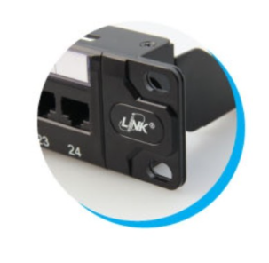 CAT 6+ Patch Panel 48 Port (2U) with Management, Dust Cover, New Lable