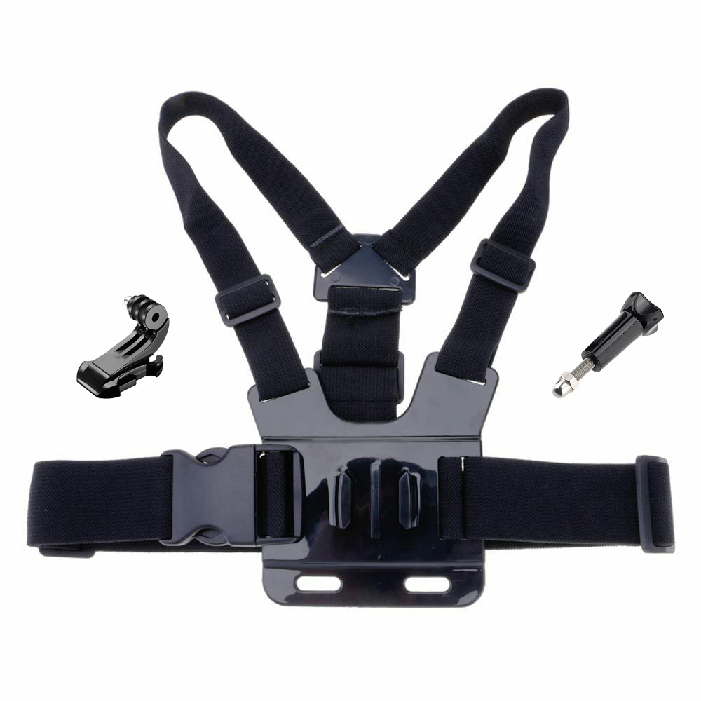 สายคาดอก แถม ขาเจและสกรู GoPro CHEST STRAP & J-HOOK BUCKLE for Gopro Hero 9 8 7 6 5 4 3+ 3 SJCam YI Camera