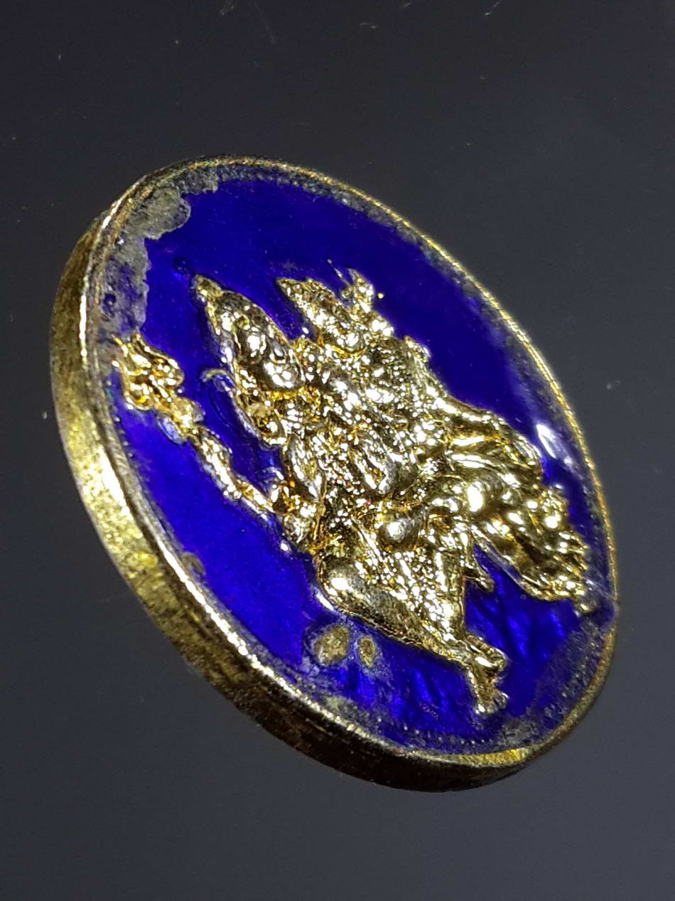 รหัสสินค้า เทพจีน - เทพฮินดู 049 เหรียญสองมหาเทพ เทวาประสิทธิ์ พระศิวะและพระแม่อุมาเทวี วัดแขกสีลม เนื้อกะไหล่ทองลงยา พระรายการนี้ให้เช่าบูชาแล้ว