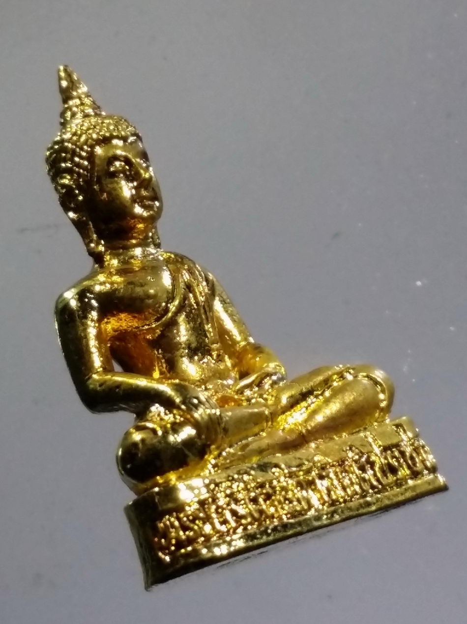 รหัสสินค้า พระมีกล่อง 3663 รูปหล่อกะไหล่ทอง หลวงพ่อใหญ่ พระศรีศาสดากิตติประชาบูชิต เรือนจำกลางกำแพงเพชร สร้างปี 2553