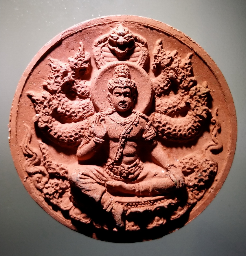 รหัสสินค้า จตุคามรามเทพ 154 พระเทวราชโพธิสัตว์จตุคามรามเทพ หลวงพ่อยุทธ วัดถ้ำนิรภัย รุ่นจ้าวยุทธจักร มาพร้อมใบกำกับเดิมจากวัด