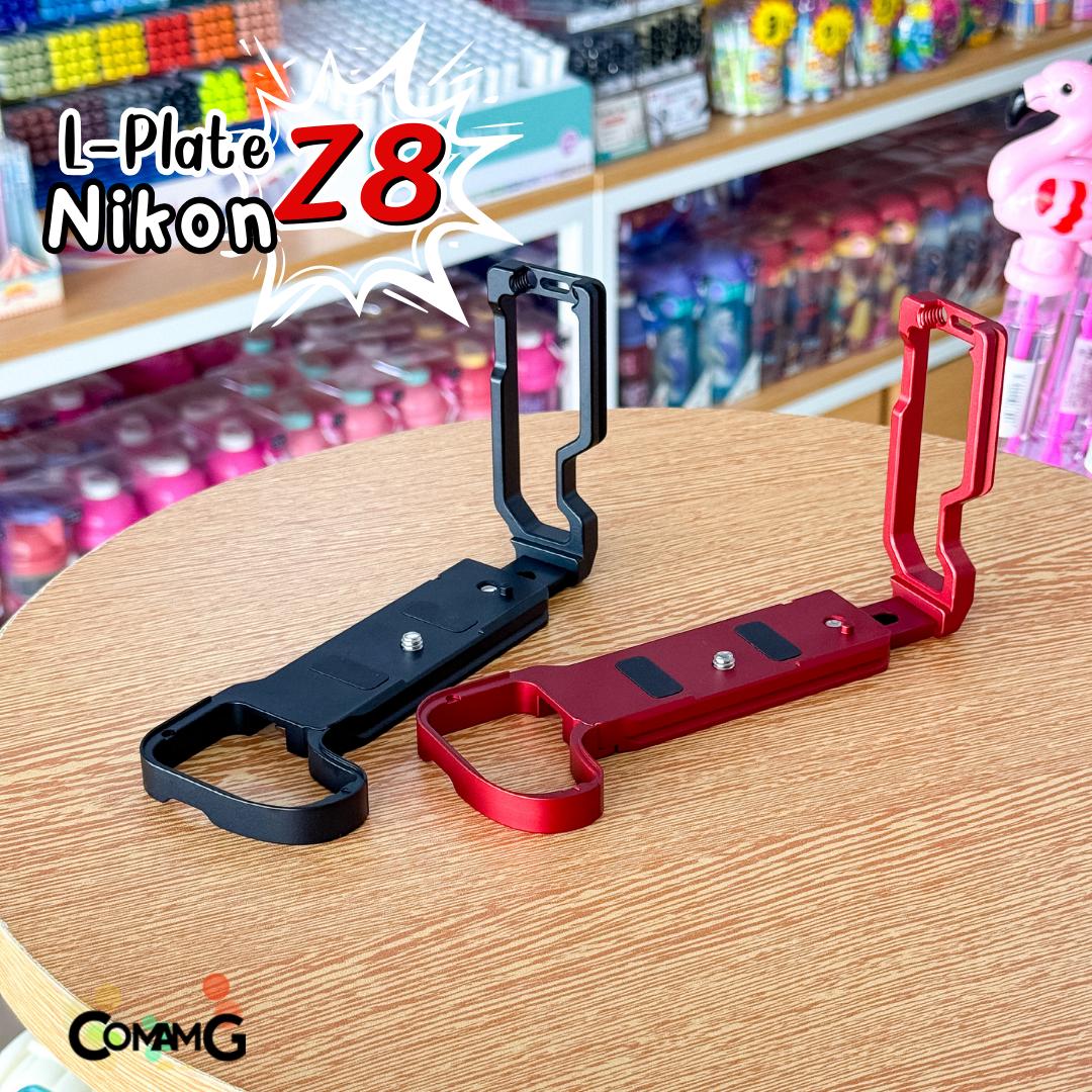 L-Plate Nikon Z8 รางด้านข้างสไลด์ Hand Grip เพิ่มความกระชับในการจับถือ มี2สี พร้อมส่ง