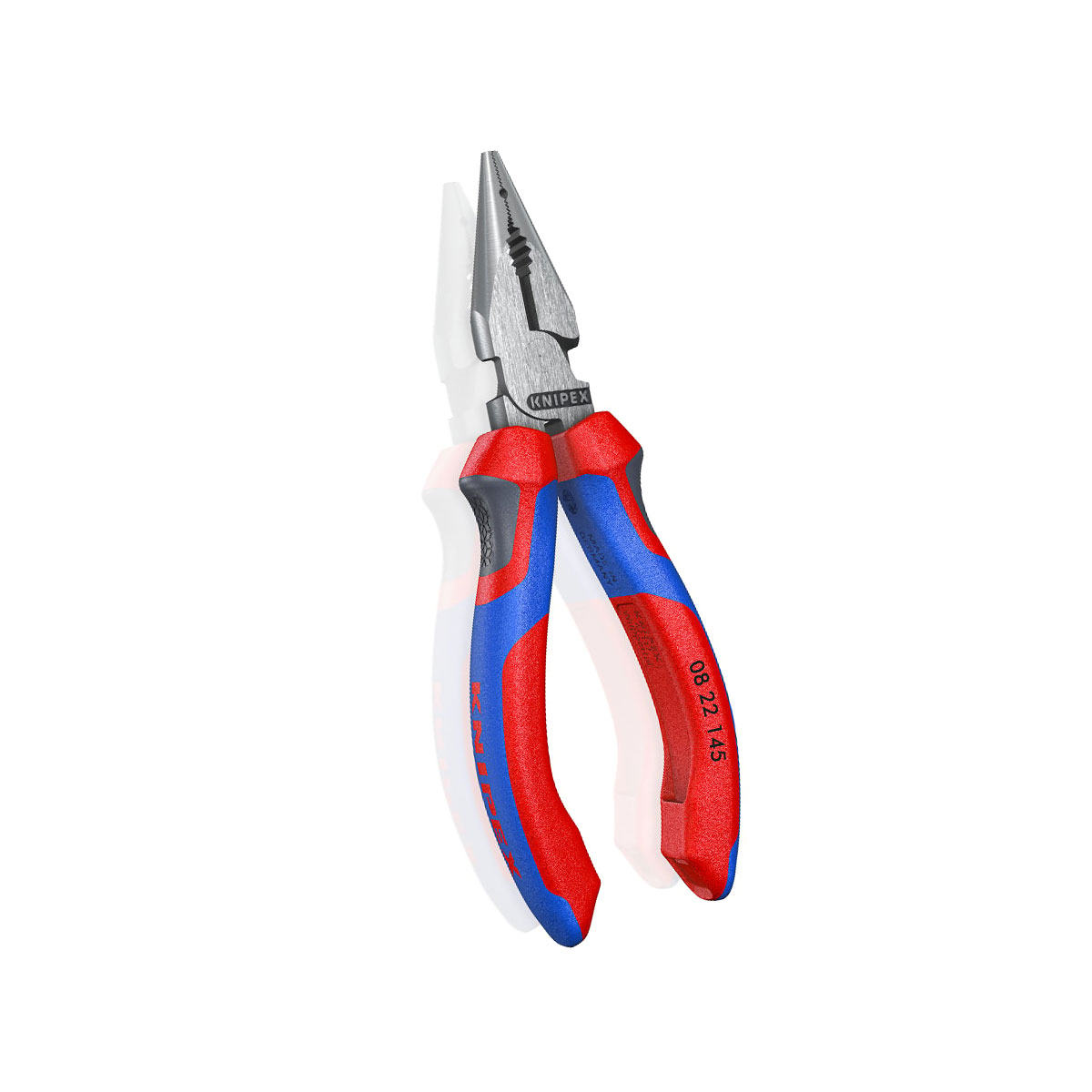 KNIPEX คีมรวมปากแหลม, 145mm. NO.08 22 145