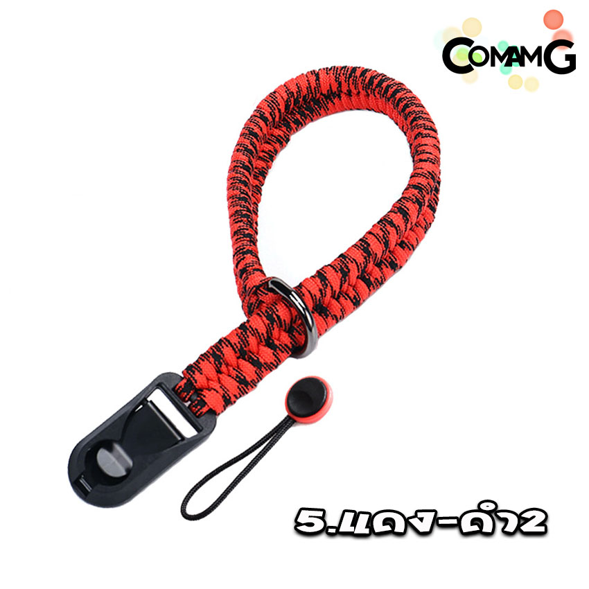 สายคล้องกล้อง คล้องมือ เชือกถัก สายรัดข้อมือ ถักA ปลายเชือกแบบPeakDesign