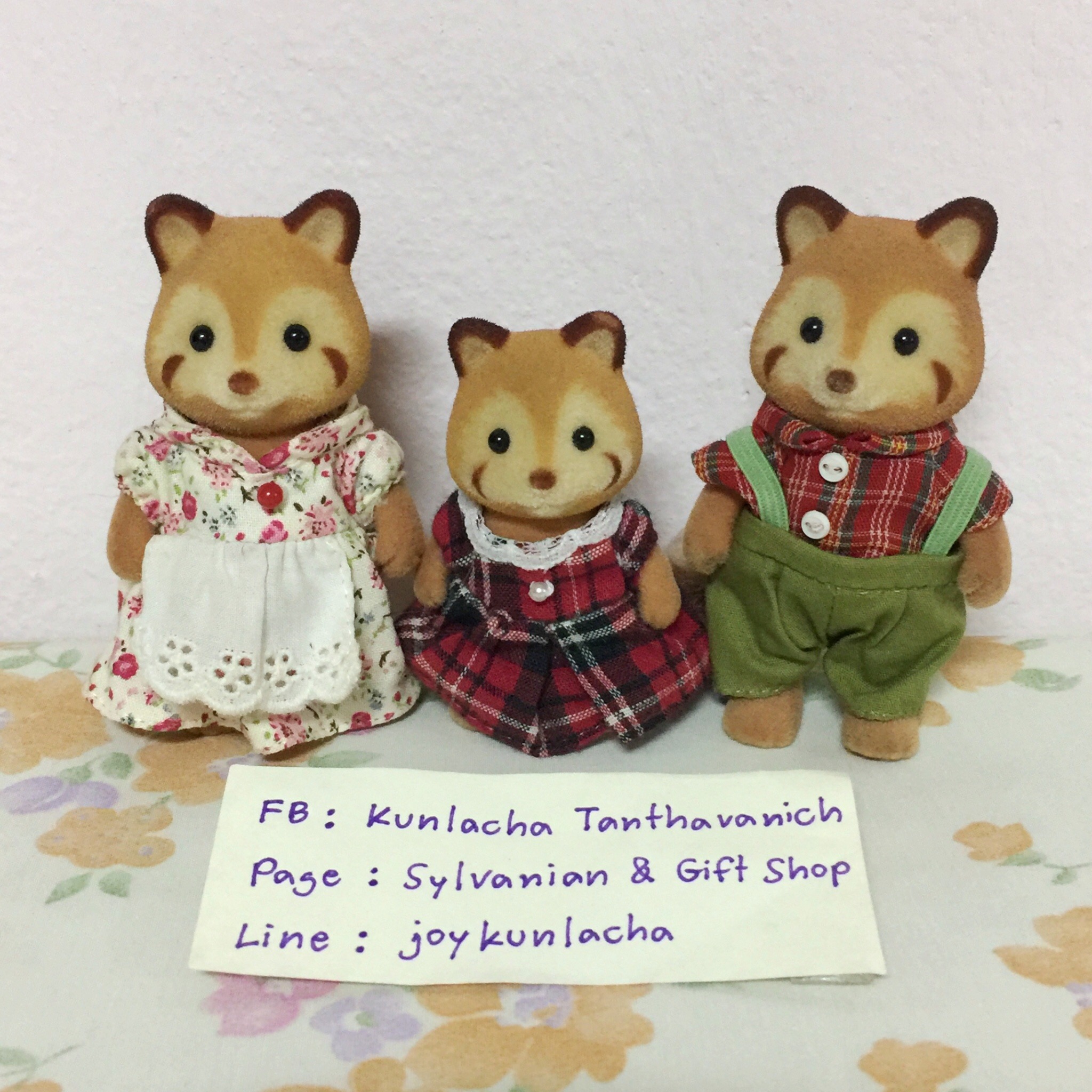 ครอบครัวคุณแพนด้าแดง Red Panda Family : Sylvanian Families