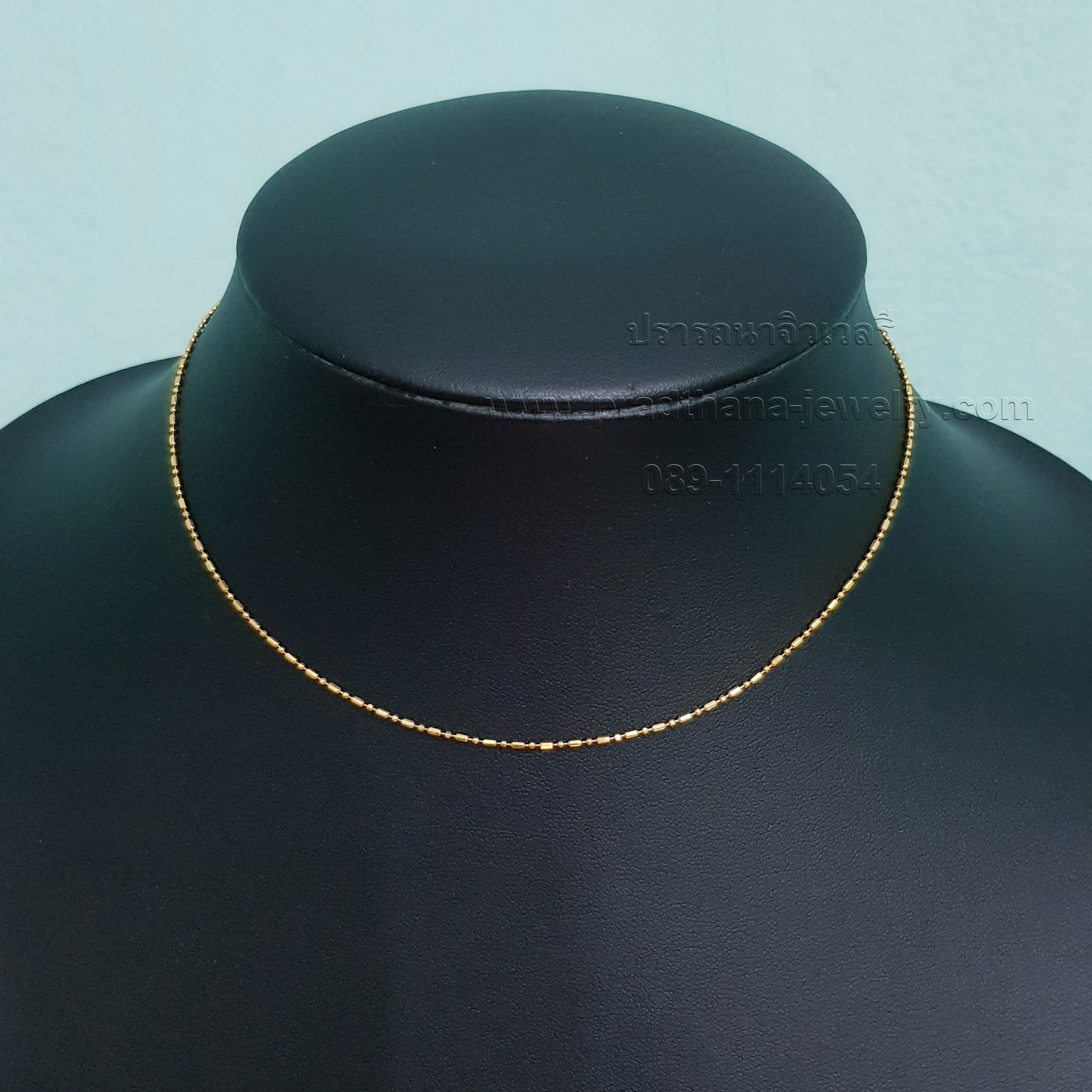 สร้อยคอลายไข่ปลาสั้นยาว **ขายแล้ว**