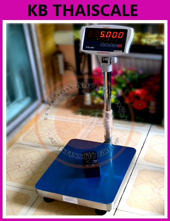 เครื่องชั่งดิจิตอล แบบวางพื้น เครื่องชั่ง60กิโลกรัม ความละเอียด5กรัม ยี่ห้อ -Tscale (ขนาด 30x40cm)