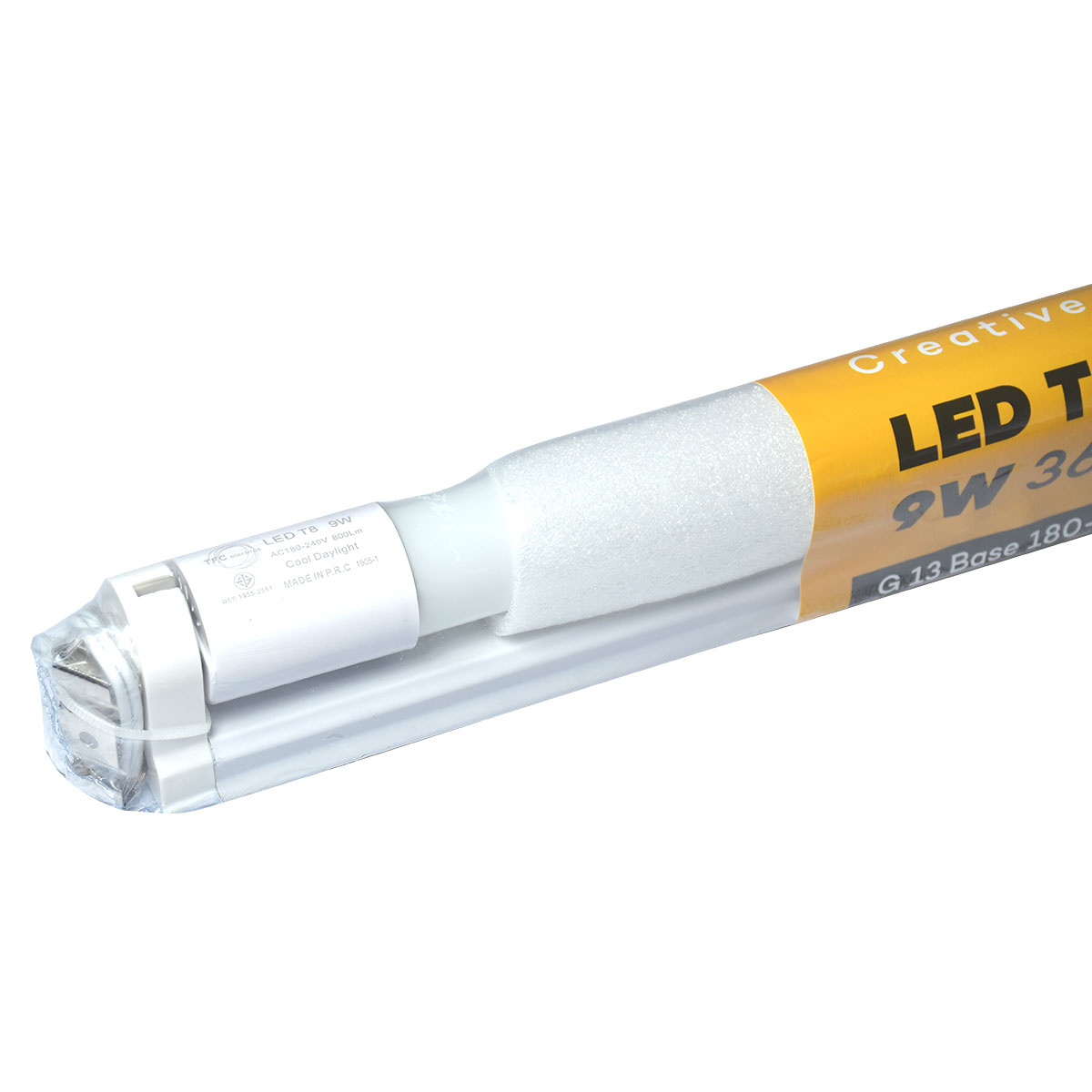 TFC ชุดรางพร้อมหลอด LED SET T8 9W DL (CH)