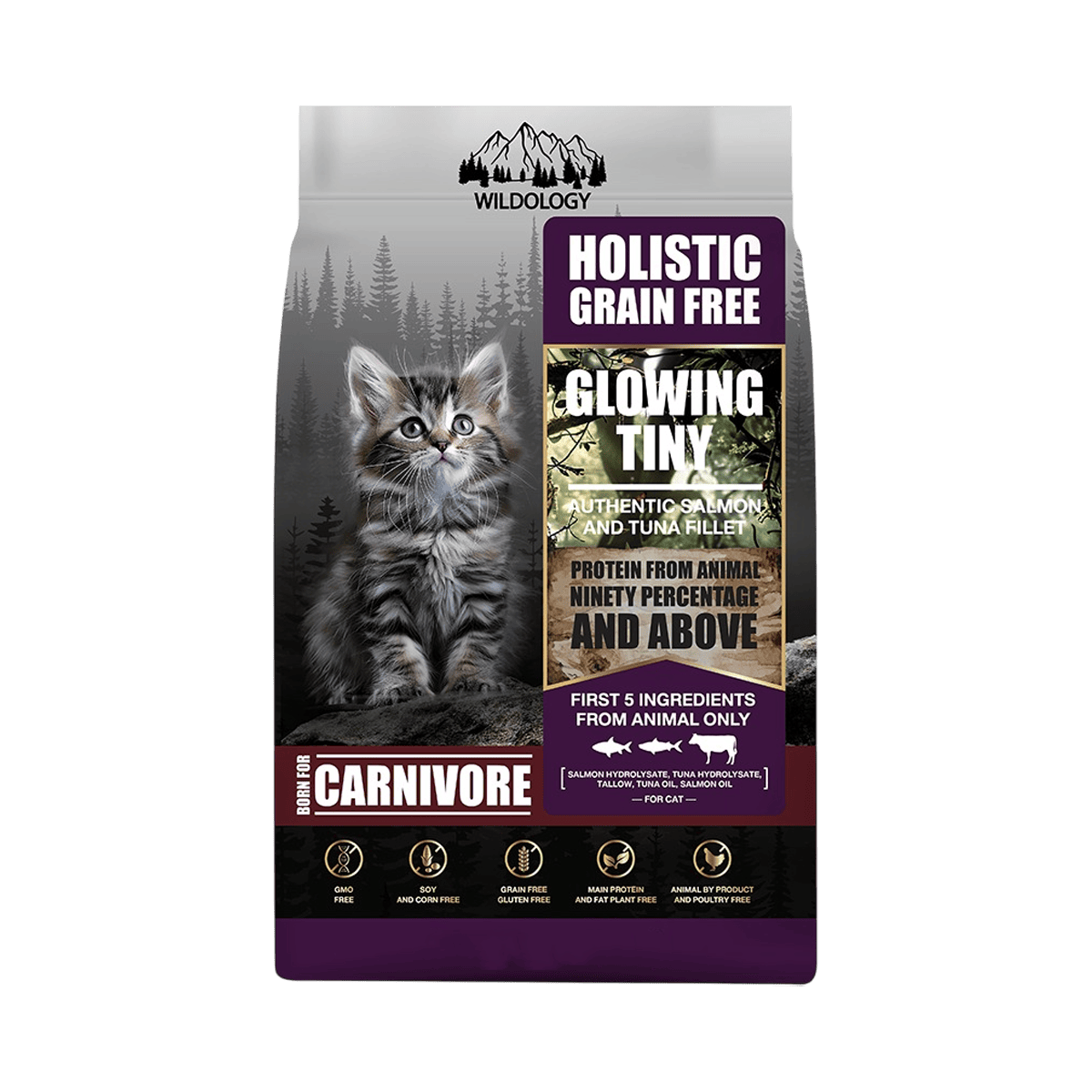 WILDOLOGY อาหารแมวแบบเม็ด เกรด Holistic Grain Free สำหรับแมวทุกช่วงวัย ขนาด 1.5 กิโลกรัม