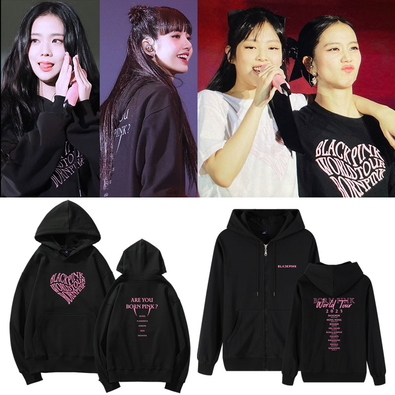 เสื้อกันหนาว BLACKPINK : คอนเสิร์ต BORN PINK World Tour