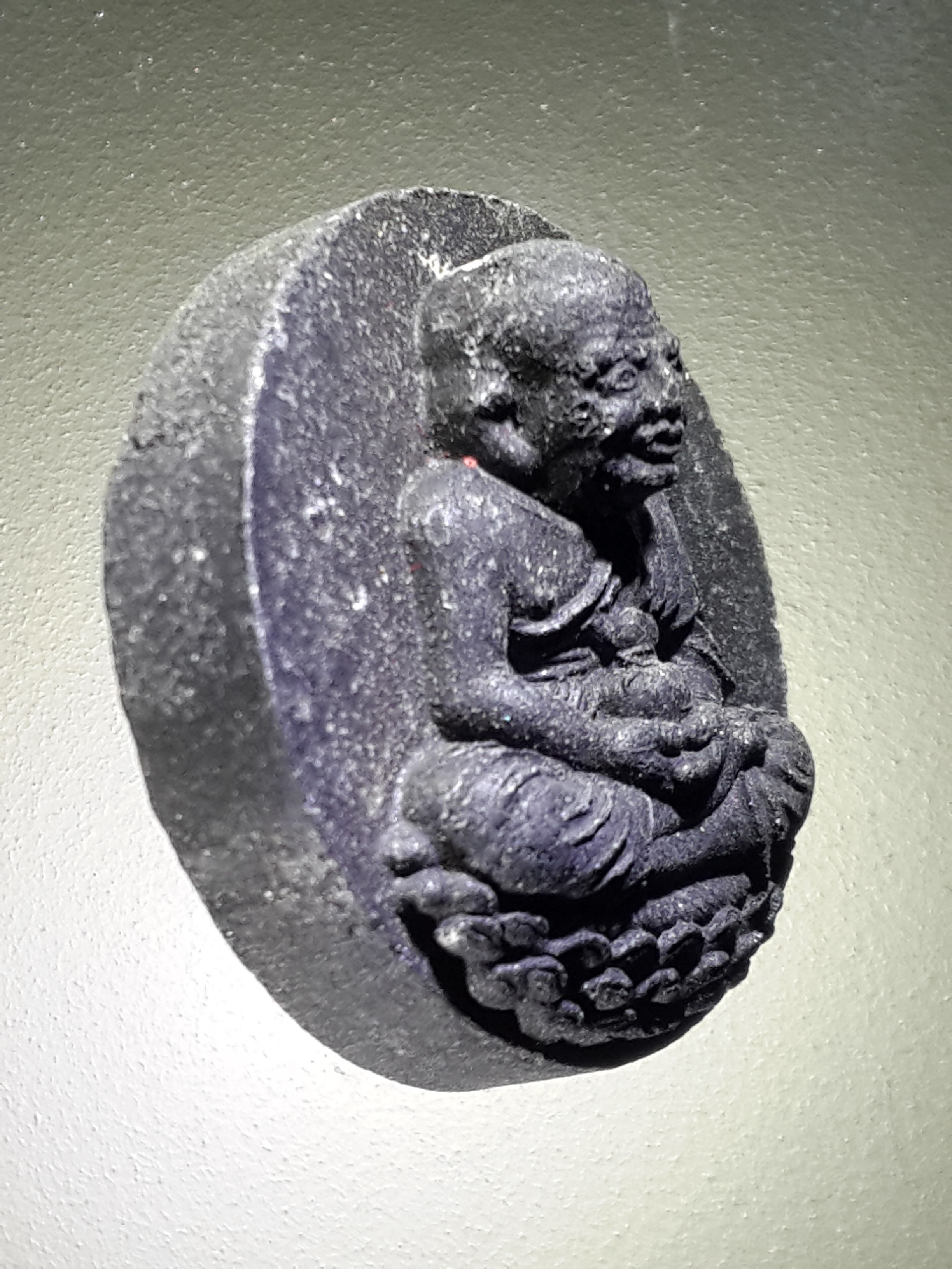 รหัสสินค้า หลวงปู่ทวด วัดต่างๆ 428 หลวงปู่ทวดเนื้อผงใบลานจันทร์ลอย ที่ระลึกสร้างอาคารปฏิบัติธรรมเฉลิมพระเกียรติ วัดอัมพุวราราม