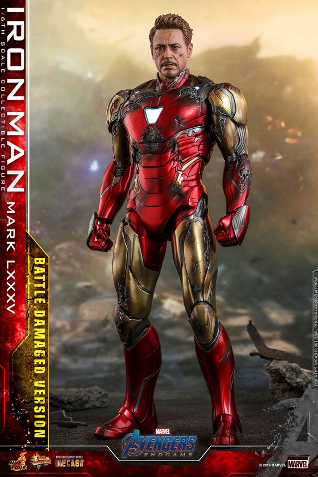 เปิดรับPreorder มีค่ามัดจำ 6900 บาท MMS543D33 - Avengers: Endgame - 1/6th scale Iron Man Mark LXXXV (Battle Damaged Version) Collectible Figure //